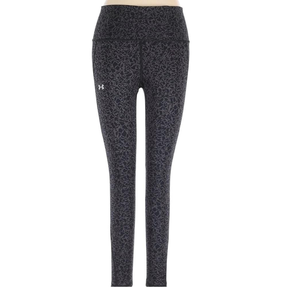 Under Armour Women's Dark Gray Patterned Leggings size XS